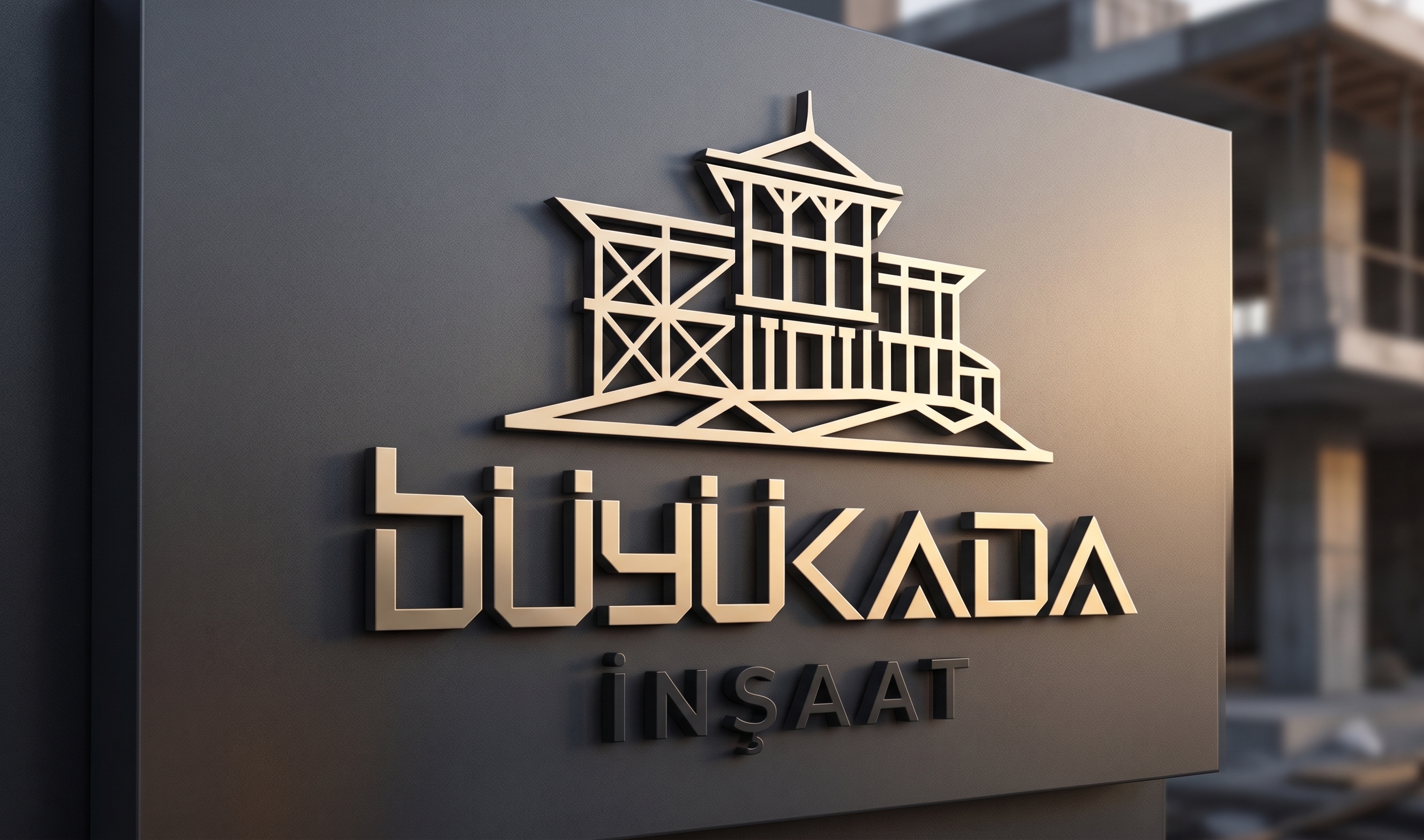Büyükada İnşaat Logo